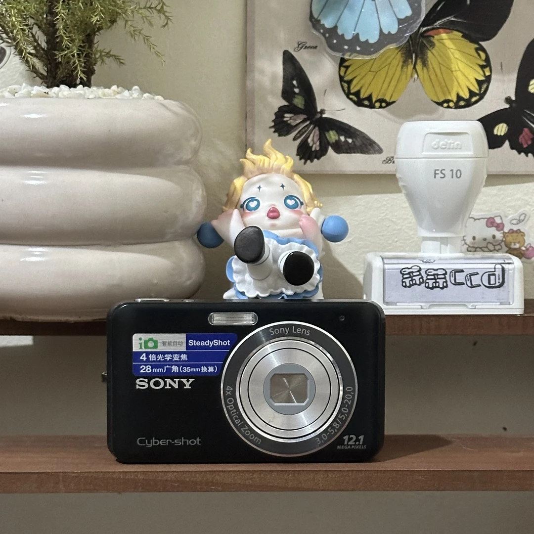 95新 Sony/索尼 W310 1200w/4倍变焦 ccd相机(二手售出no退换)