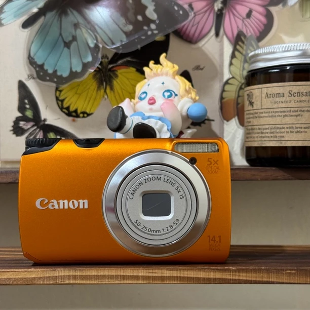 95新 Canon/佳能 A3200 1400W/5倍 ccd相机二手售出no退换