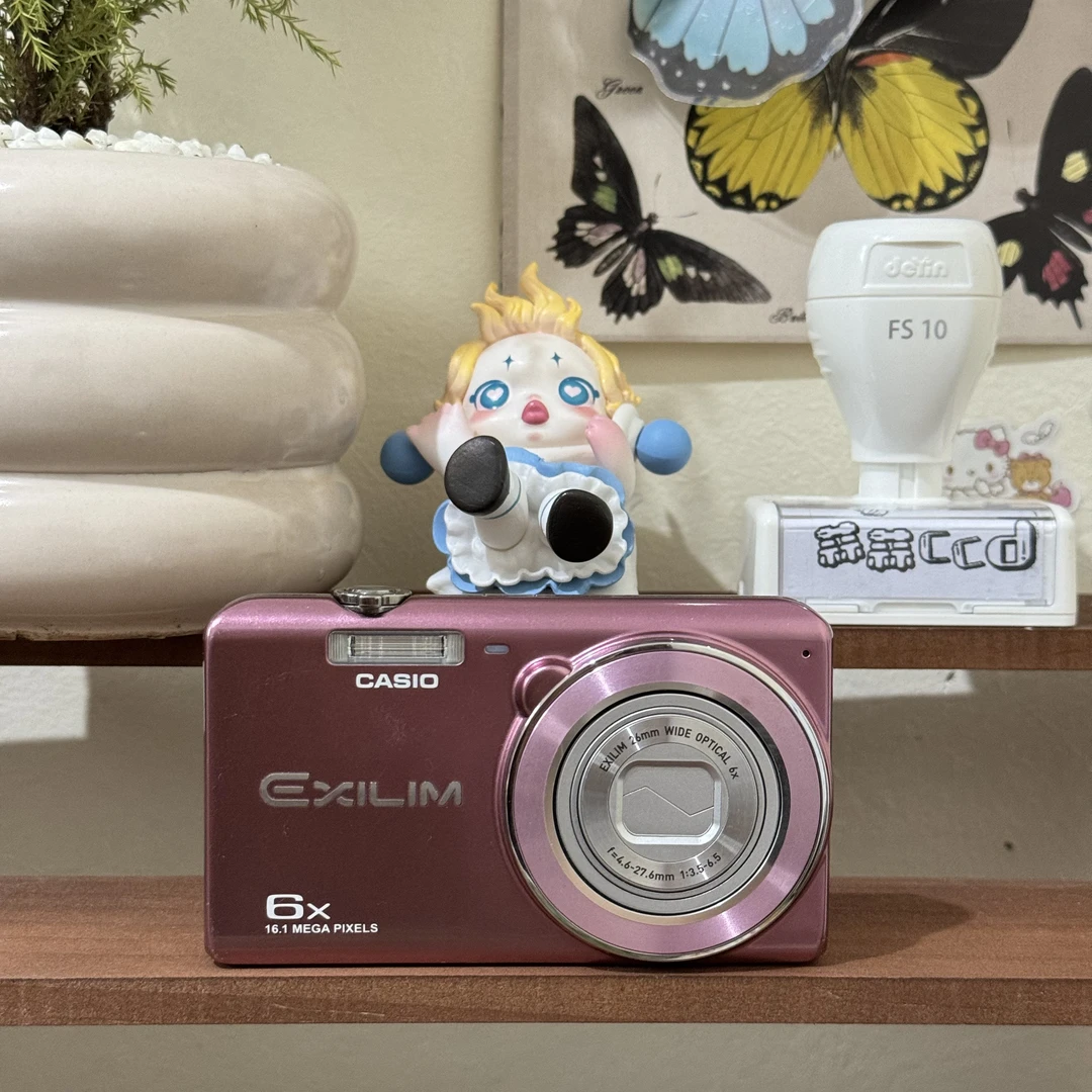 95新 Casio/卡西欧 Zs20 1600w/6倍变焦 ccd相机(二手售出no退换)