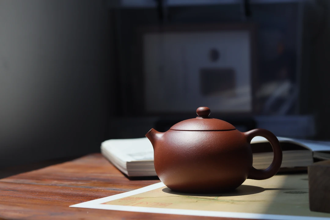 【长物造器】宜兴紫砂壶 半手工 原矿红皮龙 西施壶