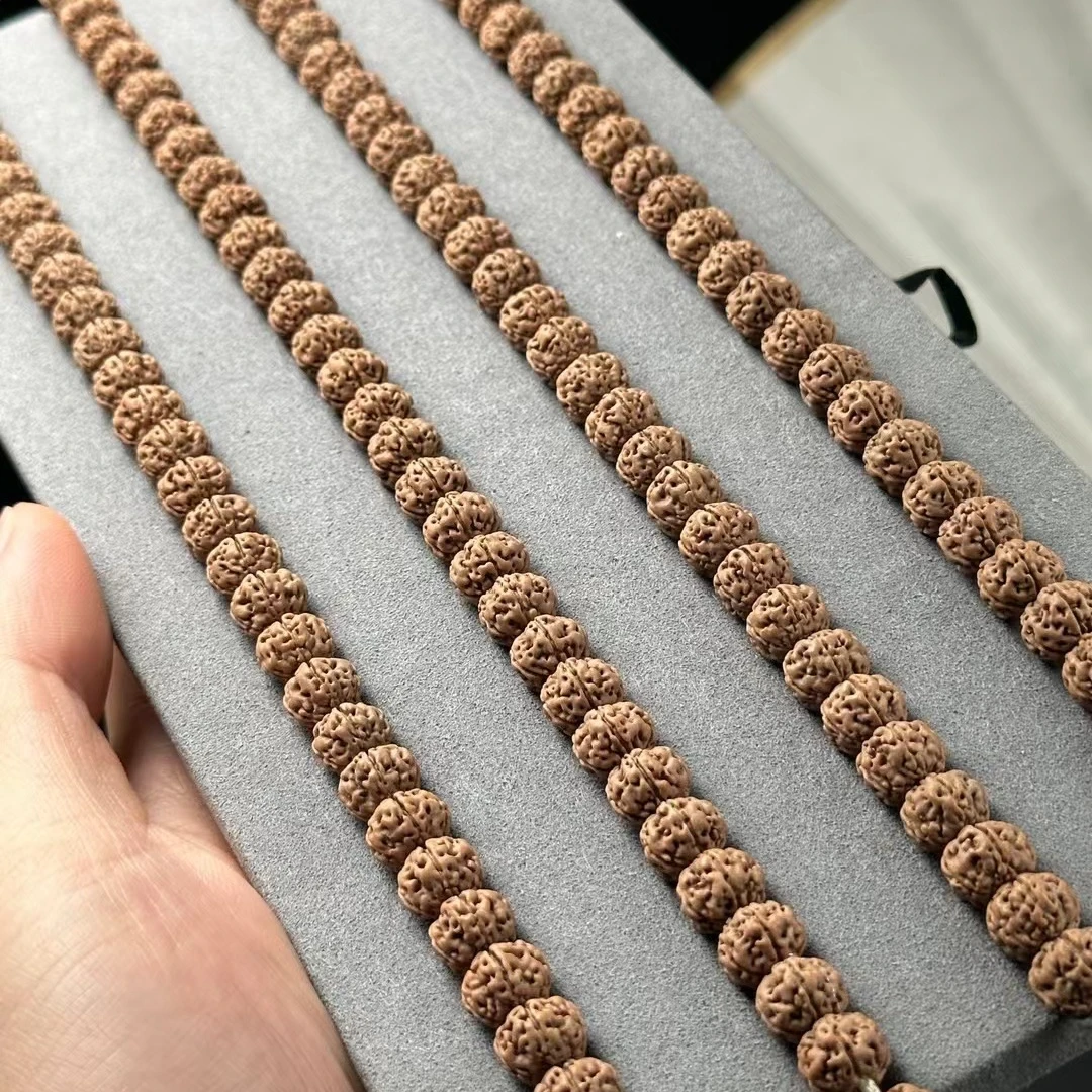 老树闷墩梅花·精选双龙纹小金刚菩提子头货保无黄脖挂长串文玩