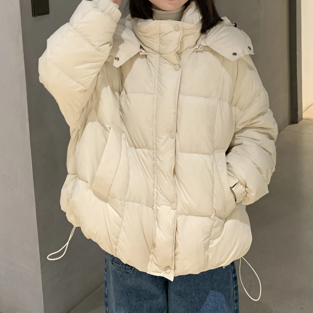 【孤品 】时尚洋气韩版设计款连帽羽绒服495