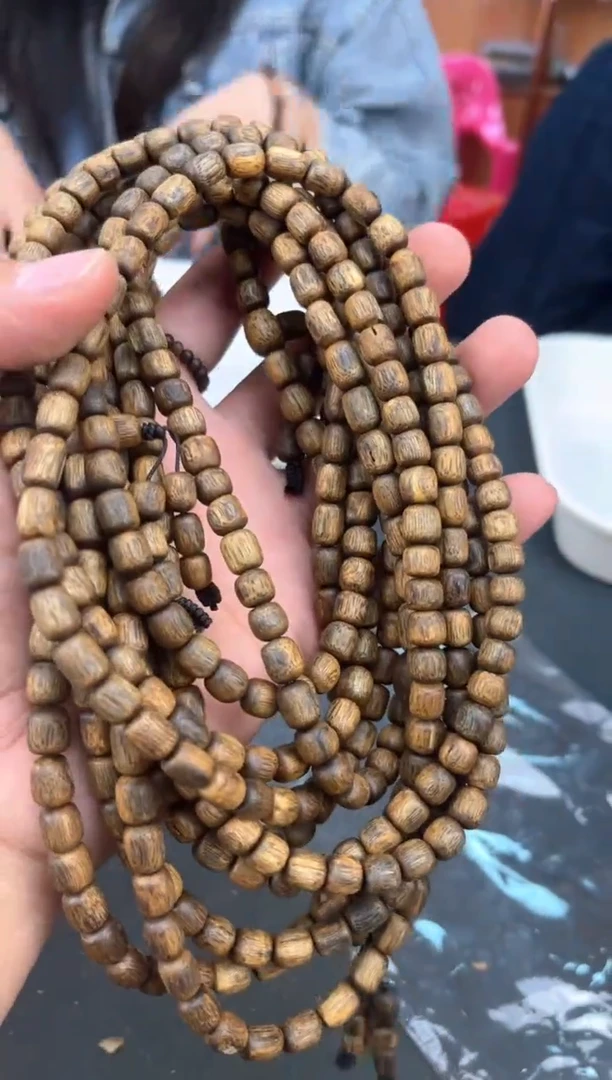 【闪购商品】沉香手串26号西瓜叶多样性发一条