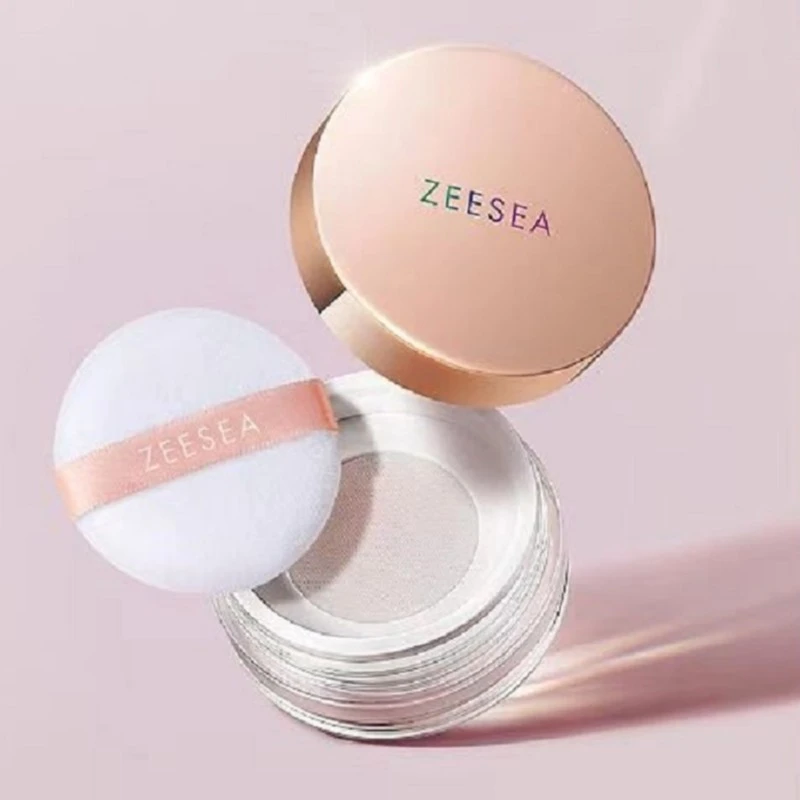 ZEESEA滋色丝柔定妆蜜粉雾感细腻清透