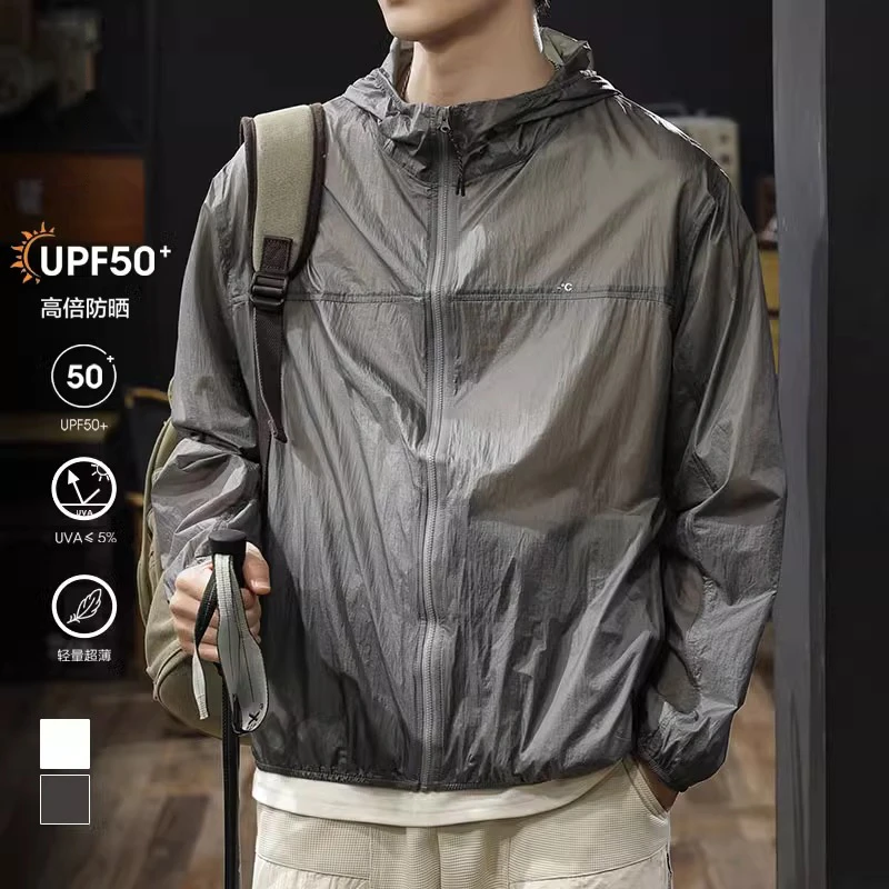 MR.MUDI/穆迪先生凉感轻薄透气皮肤防晒衣男夏防紫外线钓鱼防晒服