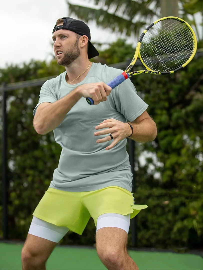 （颜色尺码随机不支持指定）四季通用打底运动健身跑步短袖速干T恤