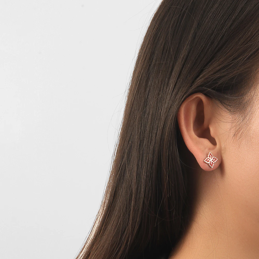 925银耳饰 荣朝【梦耳钉】2023年新款高级感轻奢气质耳饰女纯银耳钉