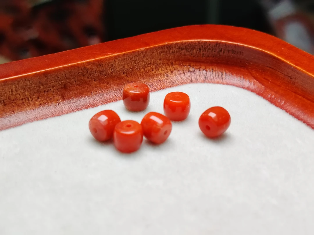 南红单珠6mm(1颗) 多样性发一