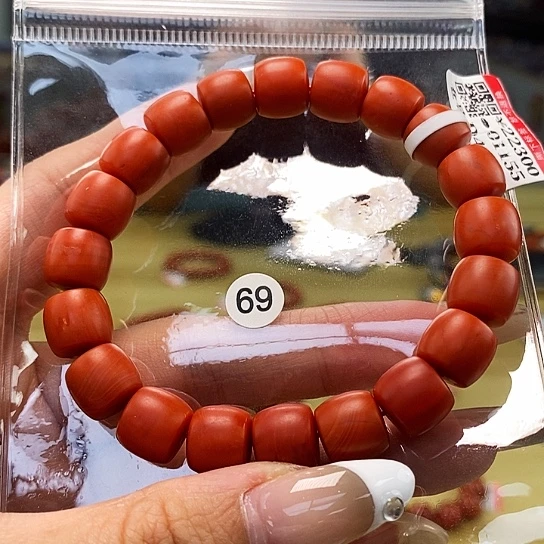 南红玛瑙手串10mm未镶嵌蜜*