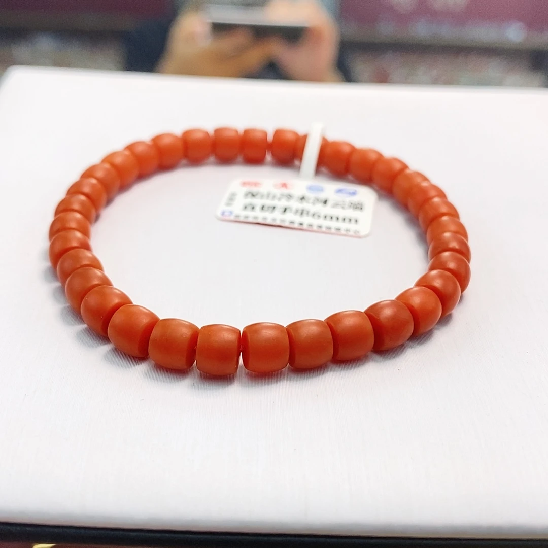 南红玛瑙6m直切未镶嵌
