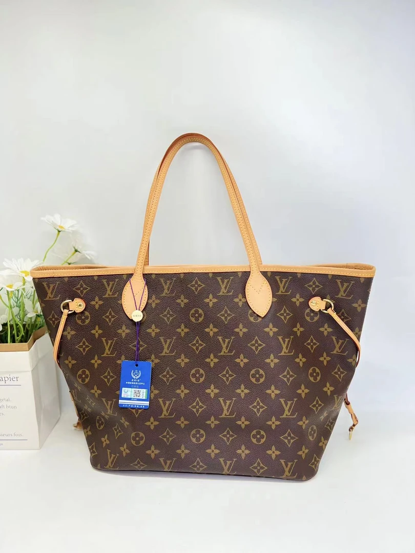 99新 LouisVuitton/路易威登 97新/购物袋/NF老花中号