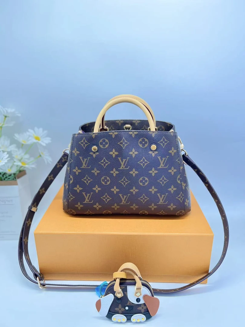 95新 LouisVuitton/路易威登 LV二奢妞妞/蒙田包/蒙田BB/老花