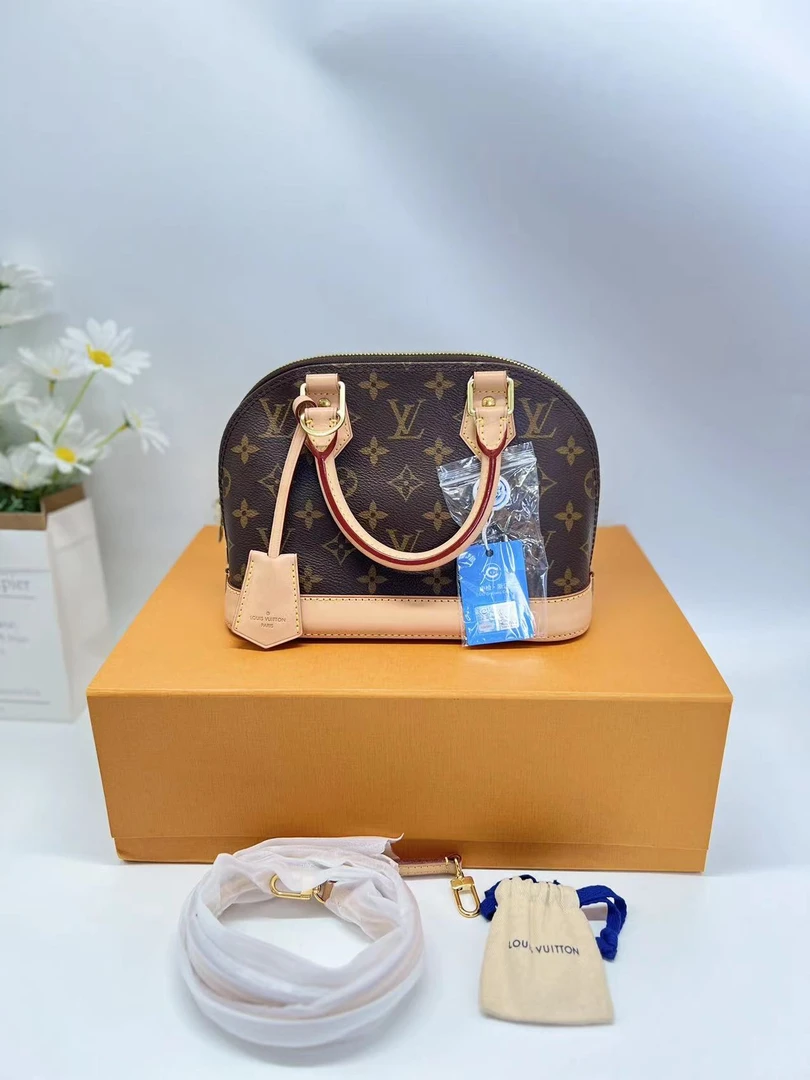 99新 LouisVuitton/路易威登 LV二奢妞妞/贝壳包/贝壳BB/老花