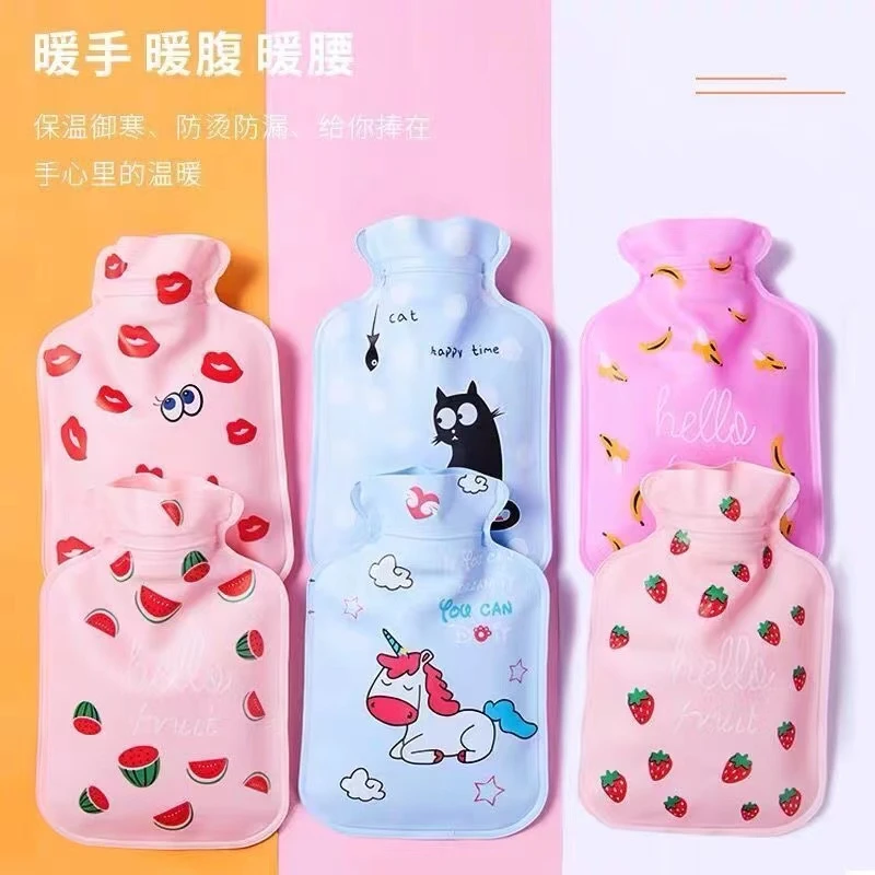 可爱暖水袋热水袋迷你暖宝宝注水式防爆防烫热水袋儿童学生暖手袋