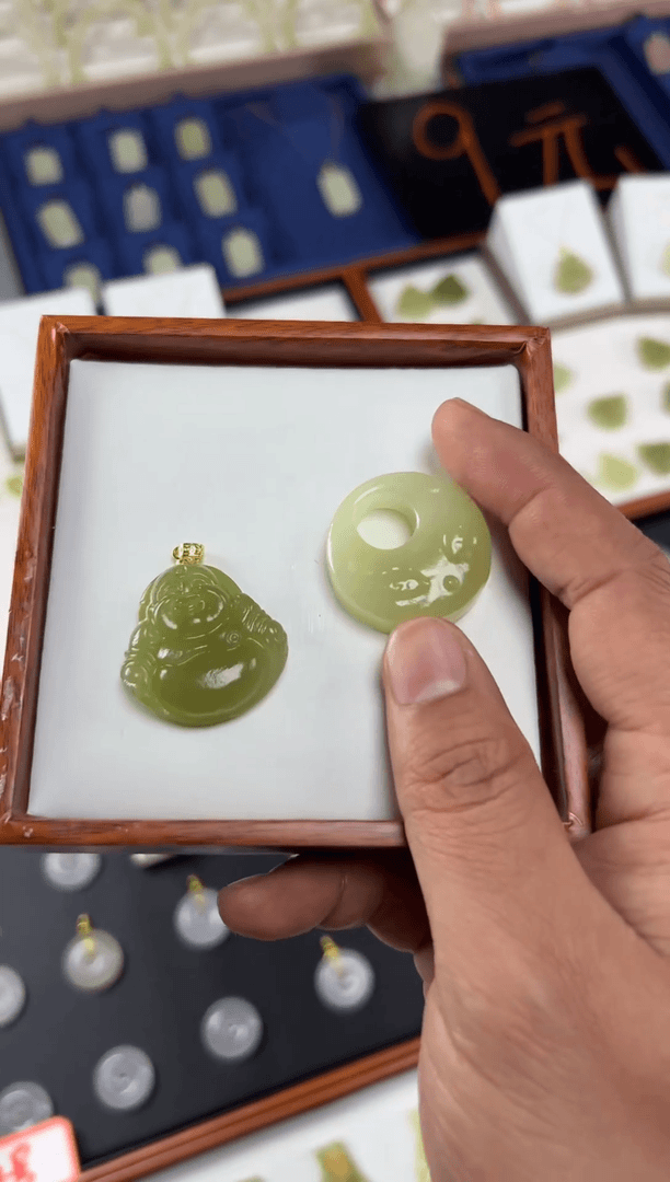 【闪购商品】石英质玉吊坠(不含链)未镶嵌4 7