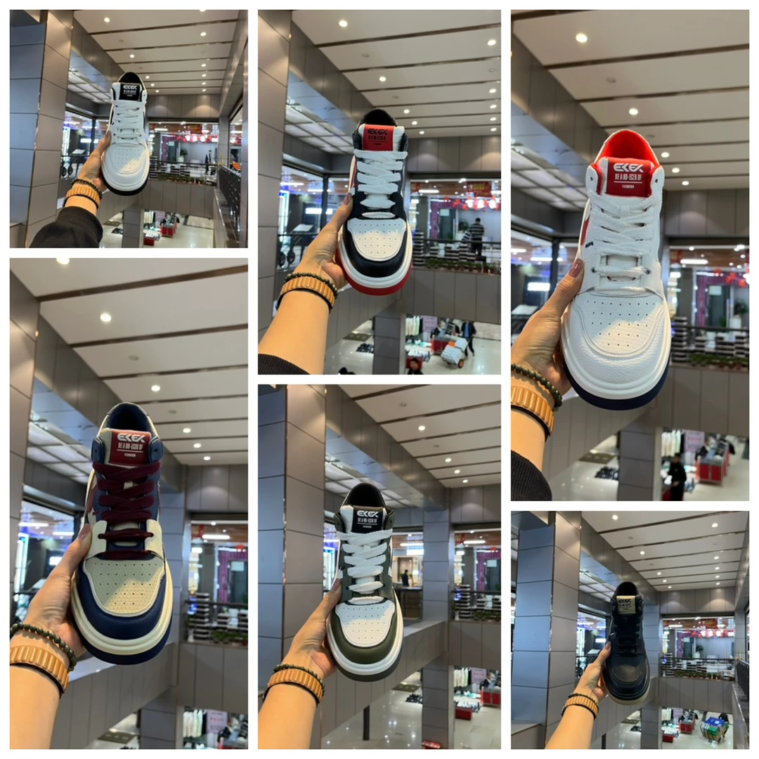 秋冬新款舒适时尚男款低帮休闲潮鞋百搭运动鞋EC88-580