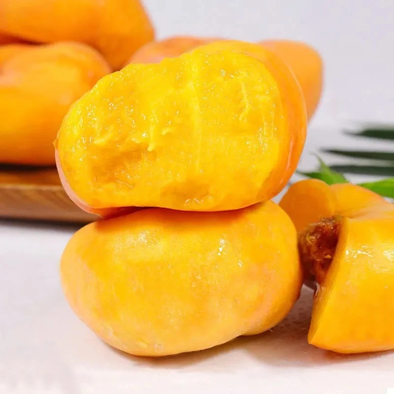【棒棒逑】陕西黄金毛蟠桃扁桃 脆甜爆汁撕皮软糯多汁 果园现摘现发
