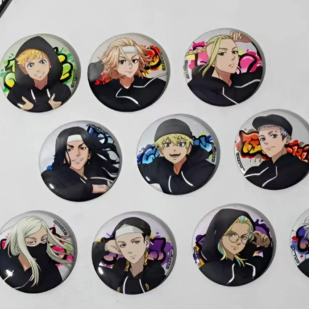 东京复仇者 霹雳舞系列吧唧徽章 【盲盒商品 默认代拆】