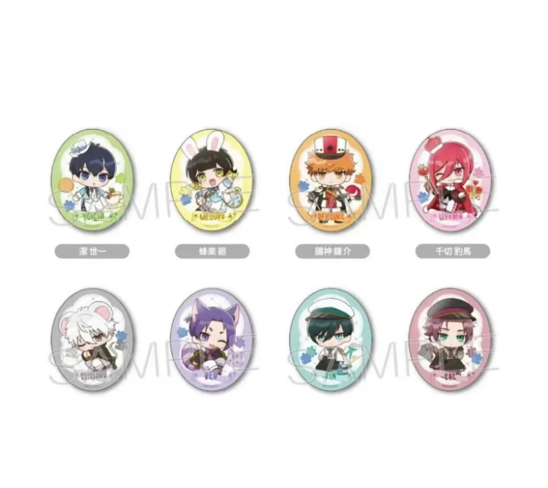 蓝色监狱 爱丽丝 椭圆吧唧 【盲盒商品 默认代拆】