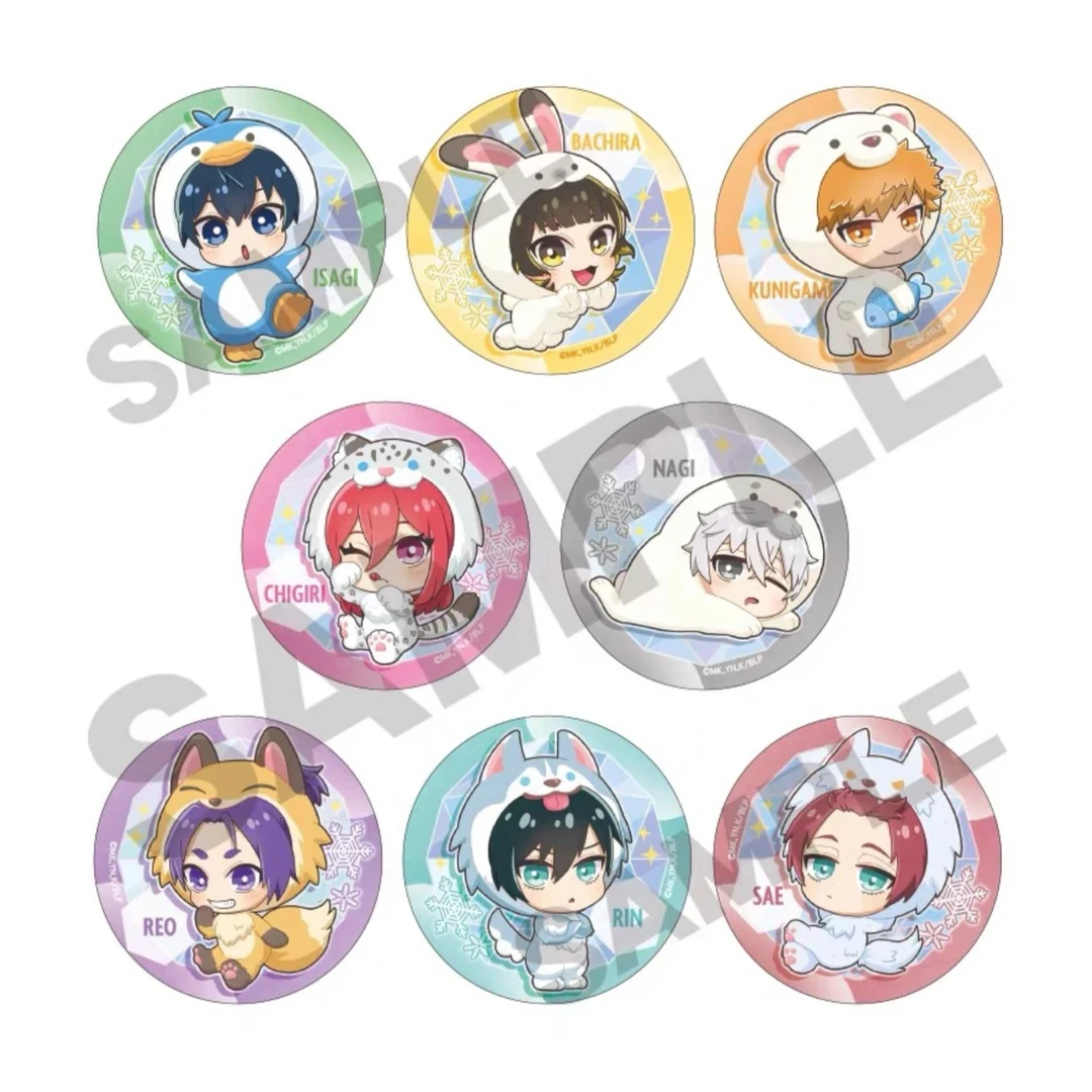 蓝色监狱 极地动物玩偶服 吧唧 【盲盒商品 默认代拆】