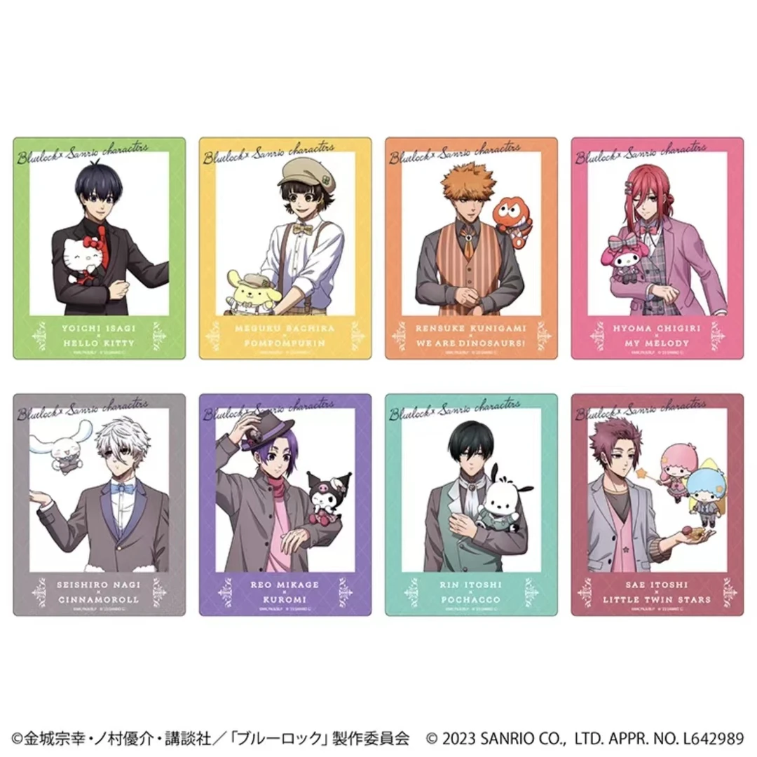 蓝色监狱 三丽鸥联名亚克力透卡 【盲盒商品 默认代拆】