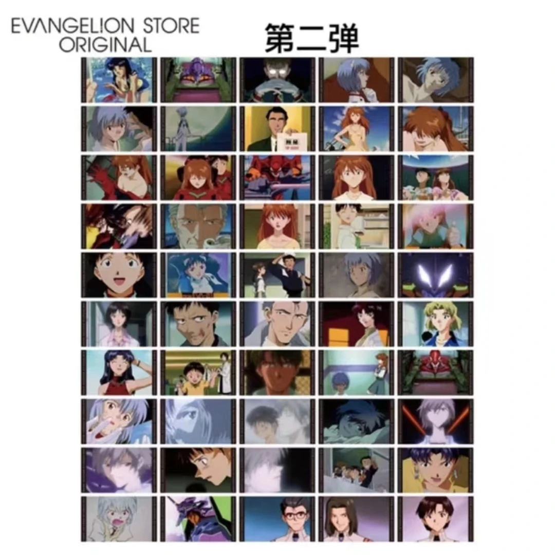 EVA新世纪福音战士 名场面二弹透卡【盲盒商品 默认带拆】