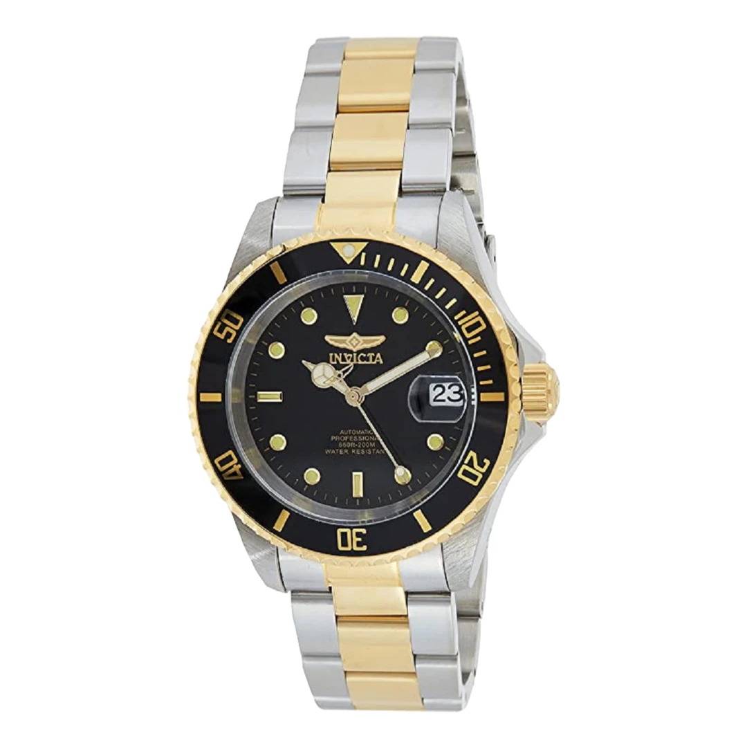 INVICTA/因维克塔英佛塔黑盘间金机械腕表89270B纽约直邮40mmXD