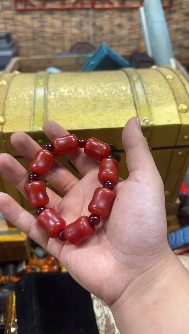 【闪购商品】琥珀手链未镶嵌推荐好物如图所示