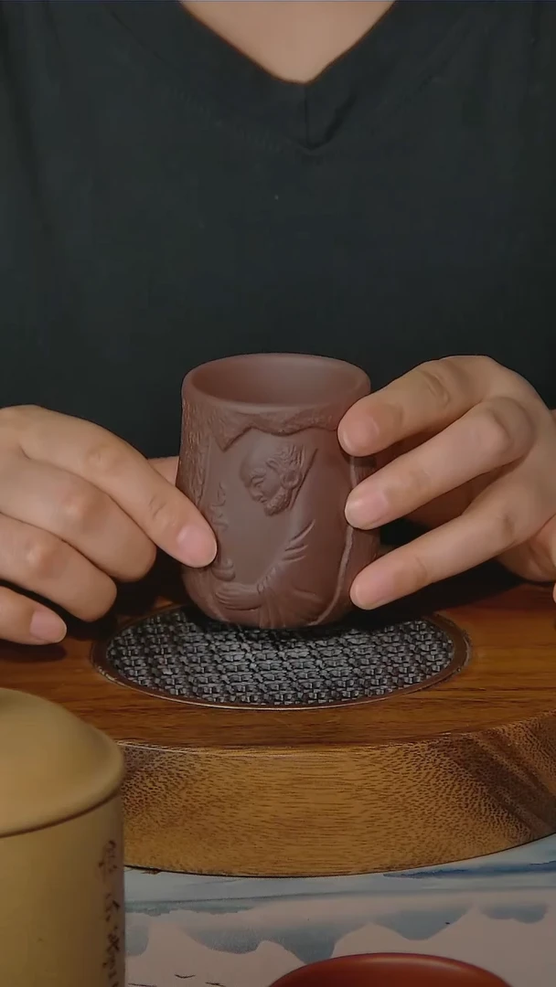 【闪购商品】紫砂茶杯8.27 甄选 达摩主人杯