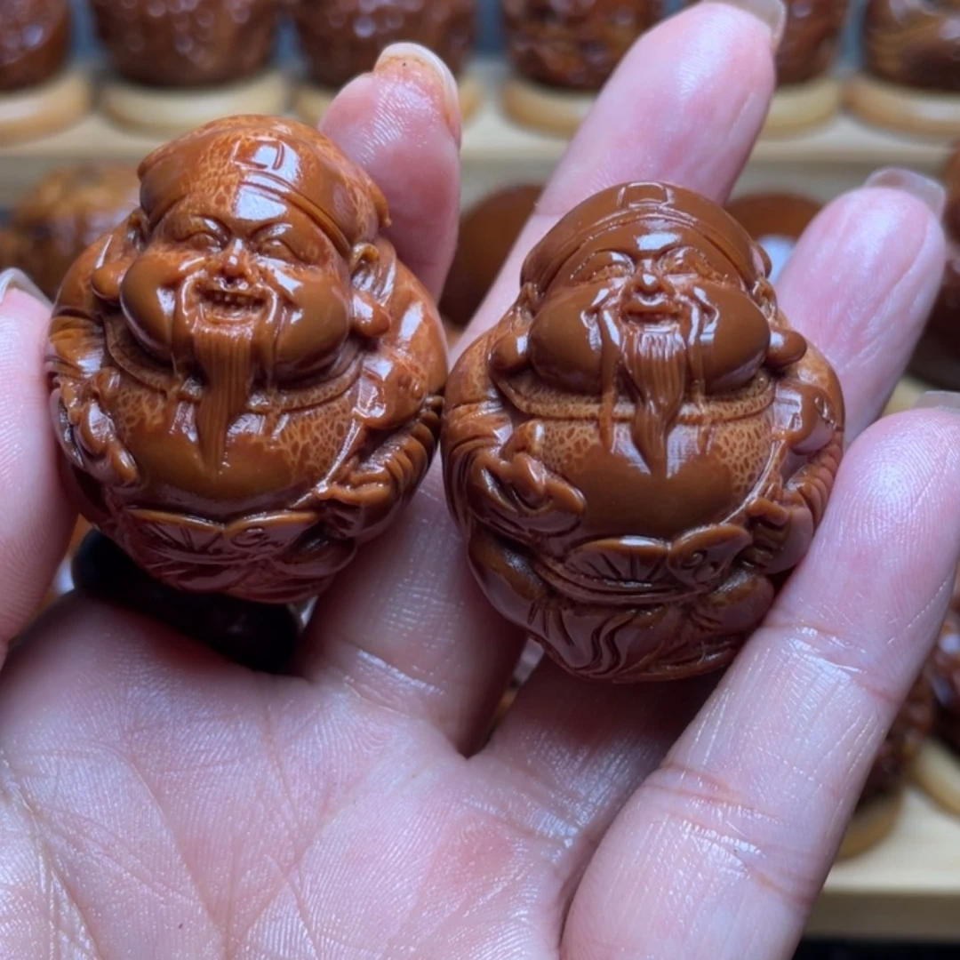 【闪购商品】财神39核雕