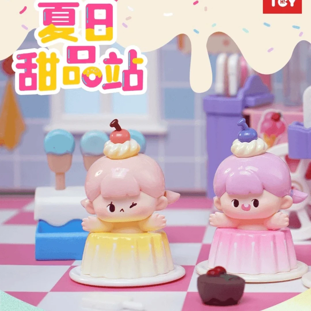 【代拆】夏日甜品站萌粒盲盒带许愿