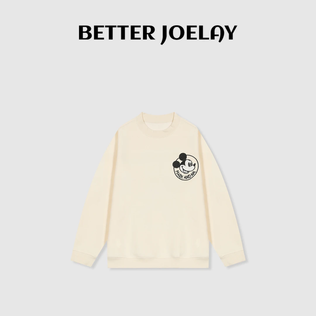 BETTERJOELAY -加绒【居家米老鼠】时尚套头百搭卫衣运动风KH1180