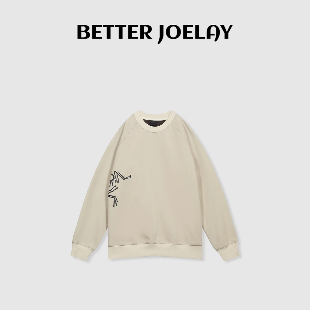 BETTERJOELAY-【生命起源】时尚休闲百搭插肩圆领卫衣KH1288