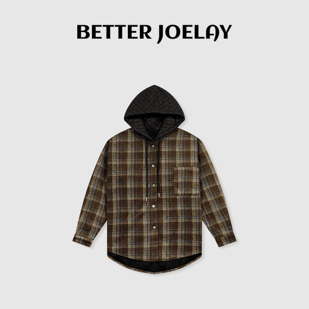 （直播）BETTER JOELAY -【90年代】高端格子外套韩版秋冬时尚Z7128