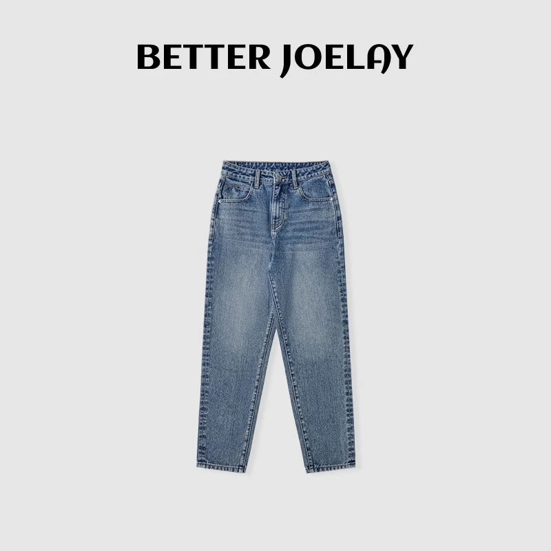 BETTER JOELAY -【在线牛仔】高端牛仔裤韩版时尚百搭休闲JG9030