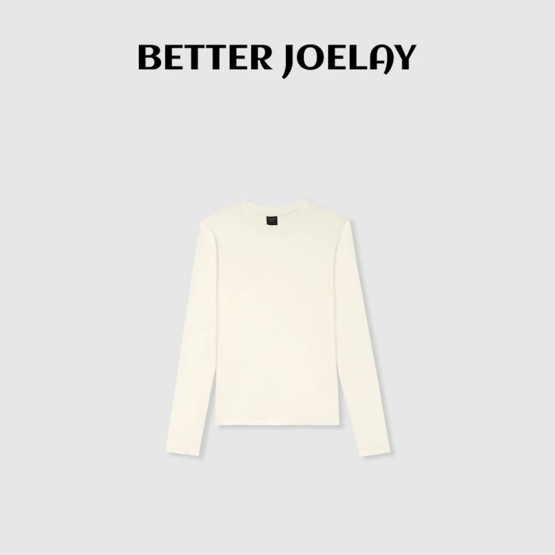 BETTERJOELAY-【流木年少】时尚洋气减龄长袖百搭舒适慵懒风KH1017