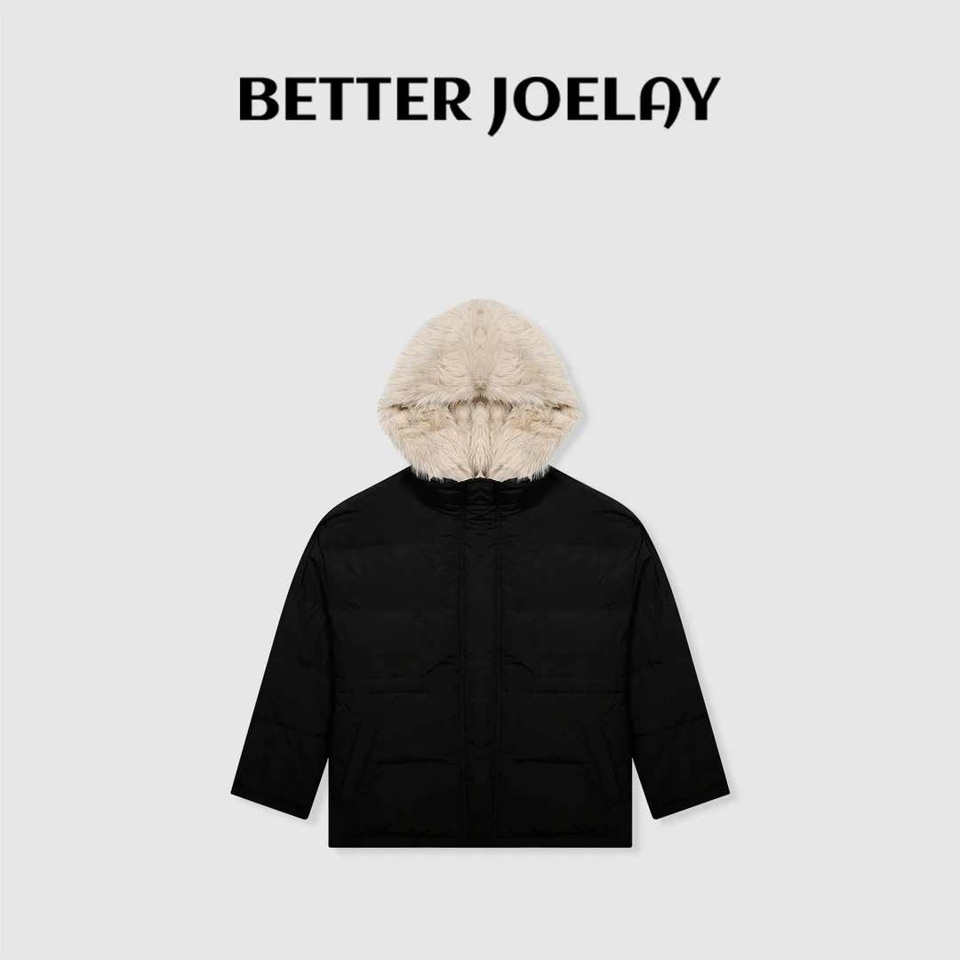 BETTER JOELAY -【远山客】高级拼接厚款羽绒服保暖百搭外套Z0584