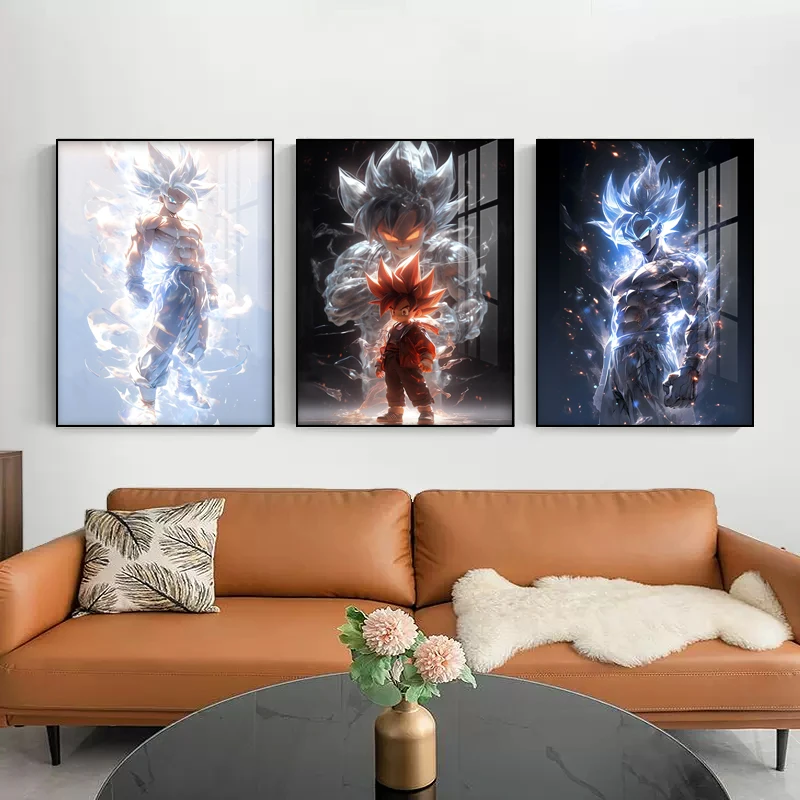 七龙珠动漫装饰画客厅餐厅挂画沙发背景墙挂画书房卧室床头壁画