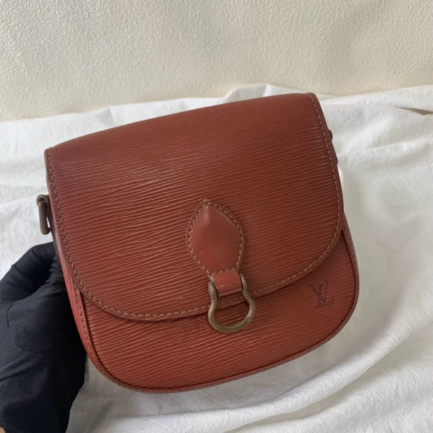 95新 LouisVuitton/路易威登 经典老花水波纹马鞍包