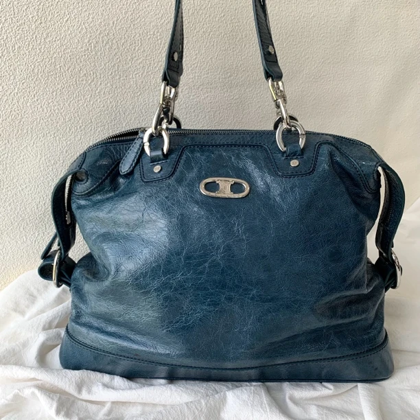 95新 Celine/思琳 全皮单肩手提托特包