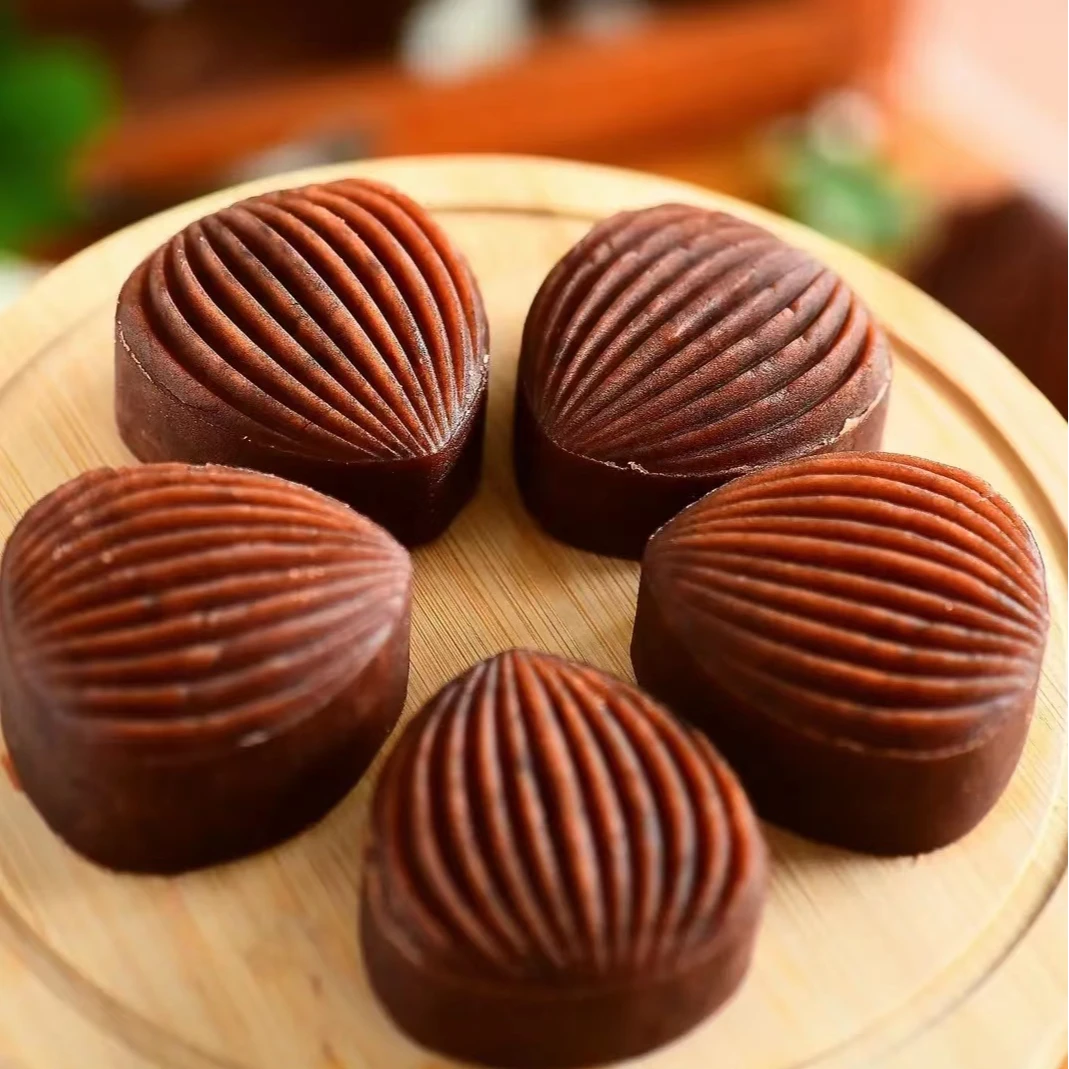 红豆芡实糕入口即化200g健康即食美味发货制作产品均衡地道健康