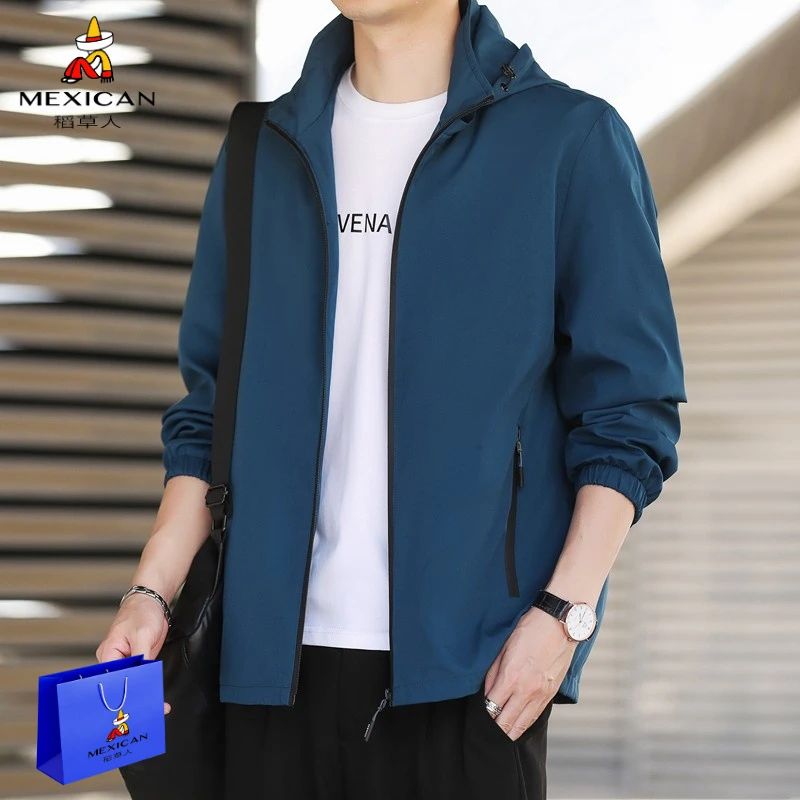 秋季弹力风衣外套男春秋季户外风衣情侣运动休闲男士百搭透气防水