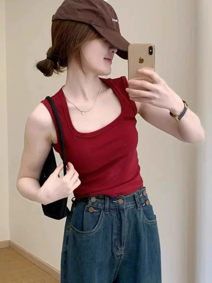 029-1689女装韩版时尚背心