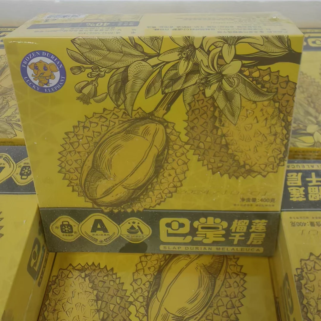 【巴掌榴莲千层蛋糕】净含量400g/盒