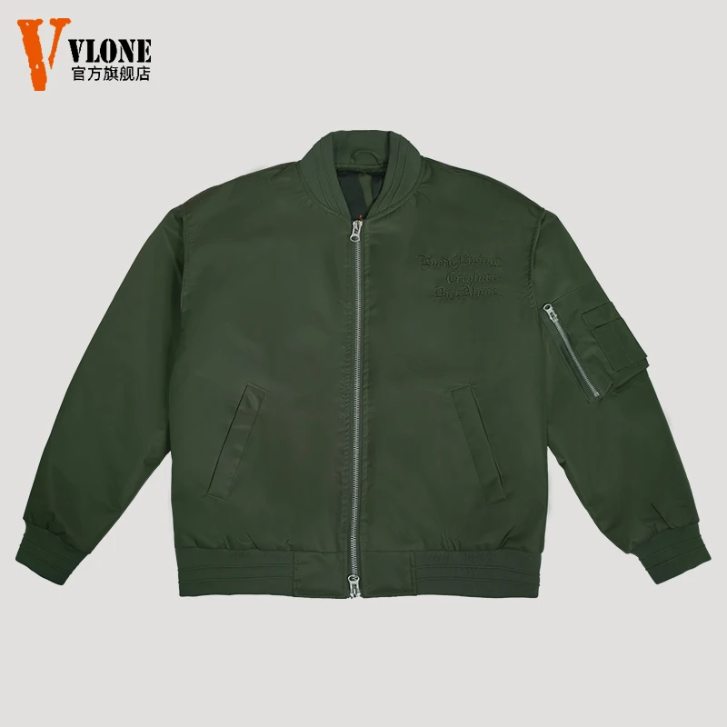 VLONE【空军TYPE MA-1】飞行员夹克潮流棒球领秋冬百搭时尚休闲