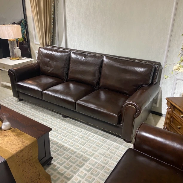 【品牌代工】中大户型两室两厅套餐15件套原木美式风格环保家具