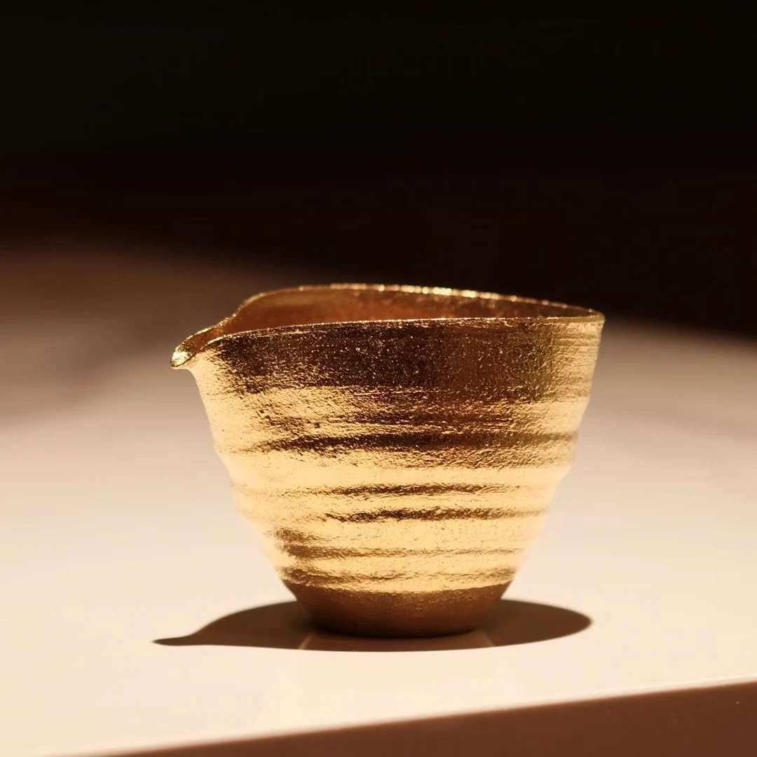 金彩手拉公杯 公道杯 匀杯 分茶器