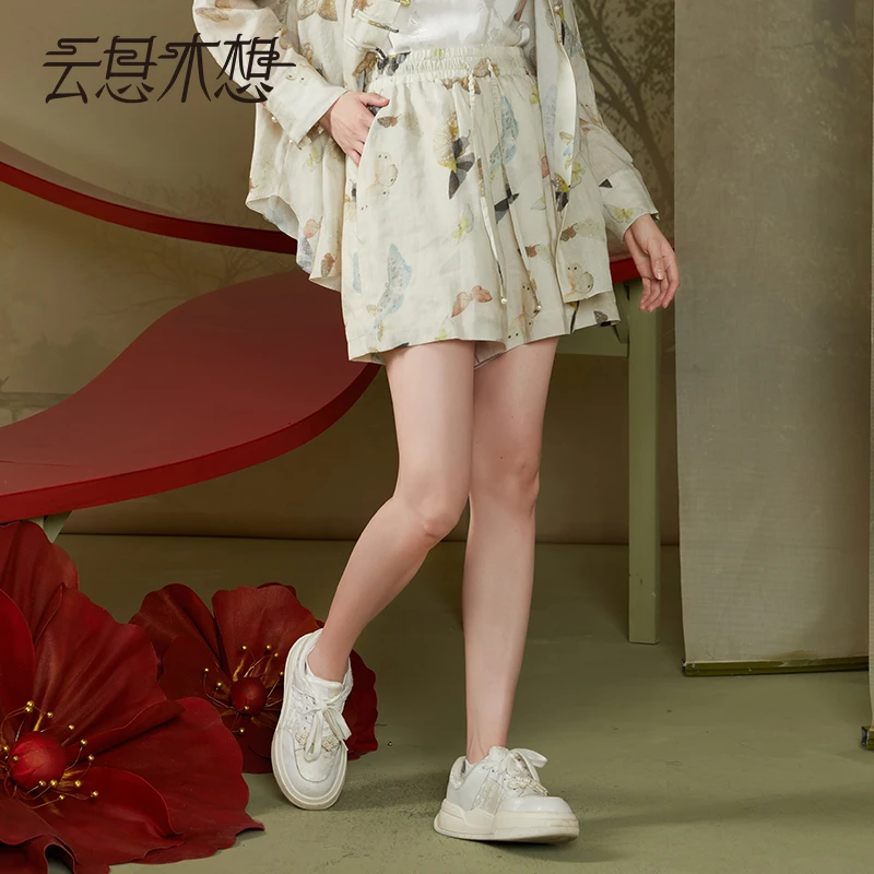 【丹丹仙专属】Ysimo-X云思木想2024夏季印花百搭短裤11973&11870