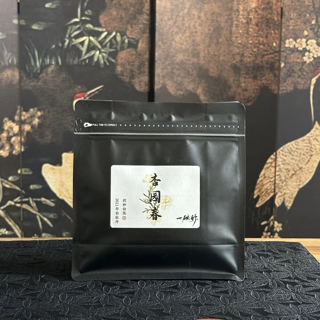 【杏园春】2021花香牡丹杏仁香·政和白茶100g
