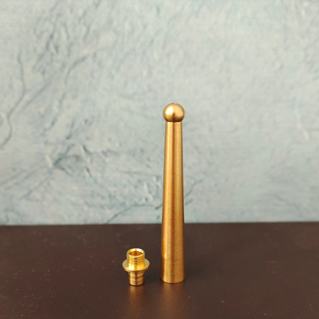 烟斗铜长咬嘴(7cm)